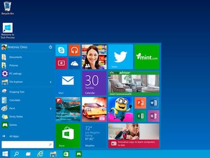 Cómo personalizar el menú de Inicio de Windows 10