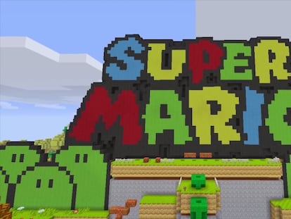 Super Mario llega a Minecraft y de forma oficial