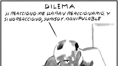 Y en medio de la nada, un fulano sombrío y luminoso que firma El Roto