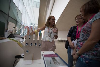 Participantes del congreso de innovación educativa de Zaragoza.