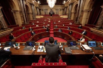 Pleno del Parlament del 21 de mayo.