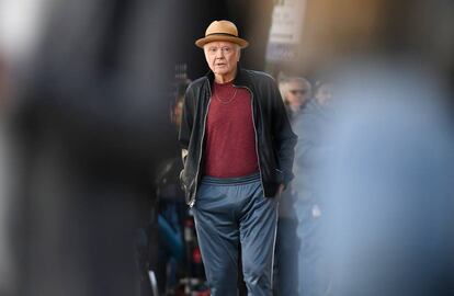 El actor Jon Voight en Nueva York el pasado día 4. 