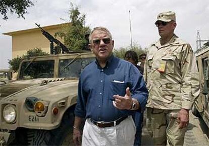 Jay Garner ha llegado esta mañana a Bagdad para asumir las funciones de administrador civil provisional de Irak.