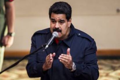 El presidente de Venezuela, Nicols Maduro.