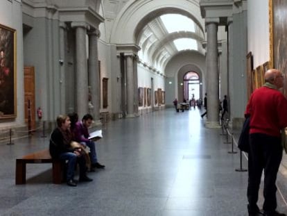 Sala de exposici&oacute;n del Prado, una de las pinacotecas m&aacute;s visitadas del planeta.