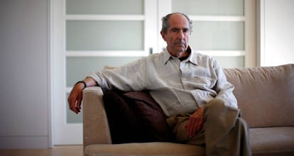 El escritor estadounidense Philip Roth.