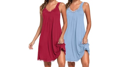 Este camisón de mujer es top ventas en Amazon y destaca por su comodidad.