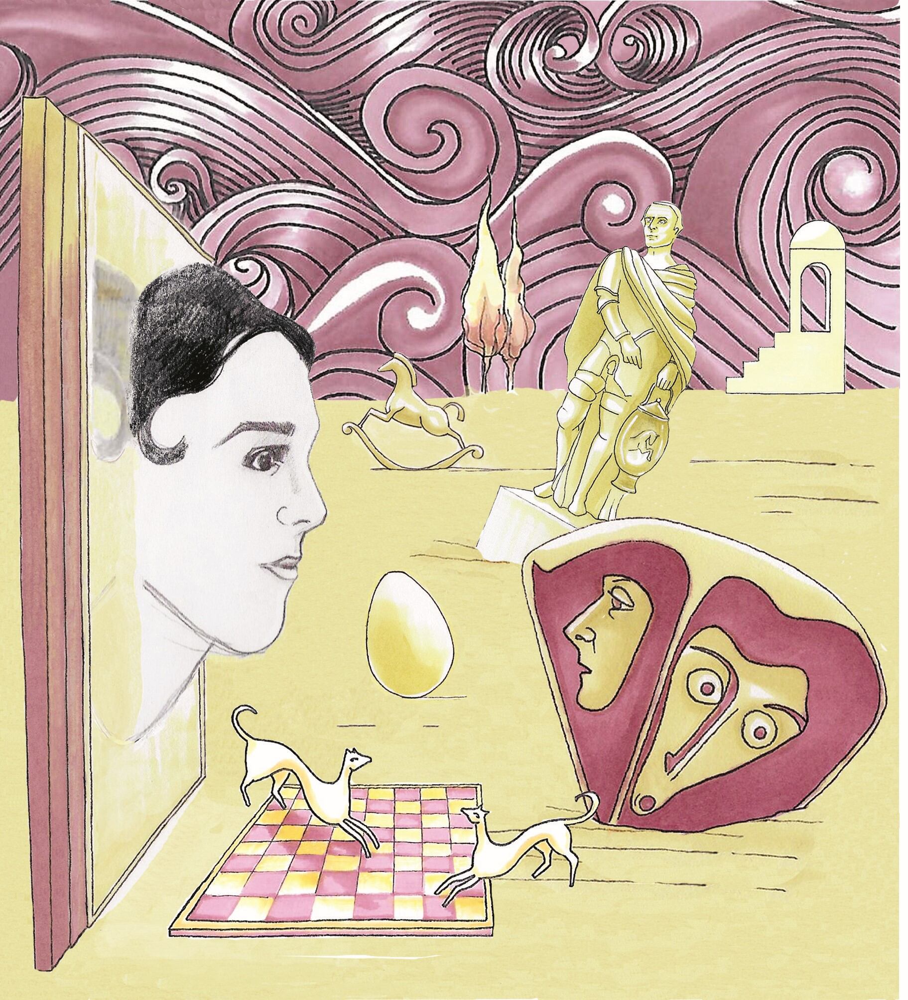 Interior del libro 'Leonora Carrington en España'.