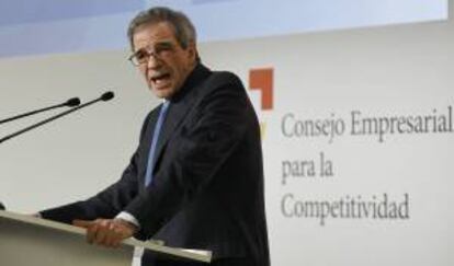 El presidente de la multinacional española Telefónica, César Alierta. EFE/Archivo
