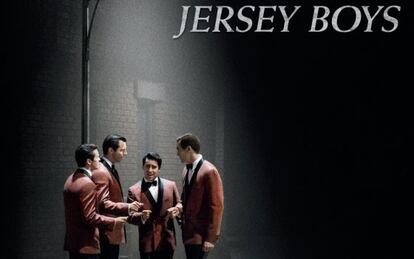 Portada del disco de la banda sonora de la película 'Jersey boys'.