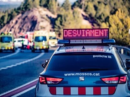 Un coche de los Mossos d'Esquadra, en una imagen de archivo.