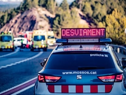 Un coche de los Mossos d'Esquadra, en una imagen de archivo.