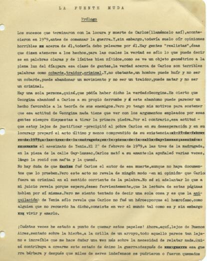 La fuente muda, de Ernesto Sabato, debe su título a un verso de Antonio Machado.