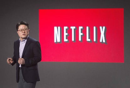 Skott Ahn, presidente y director de tecnolog&iacute;a de LG Electronics Inc., habla de la colaboraci&oacute;n de LG con Netflix