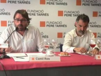 Camil Ros i Jordi Cuixart.