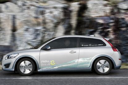 Línea deportiva y altas prestaciones. El  C30 eléctrico alcanza 100 km/h en 10,5 segundos.