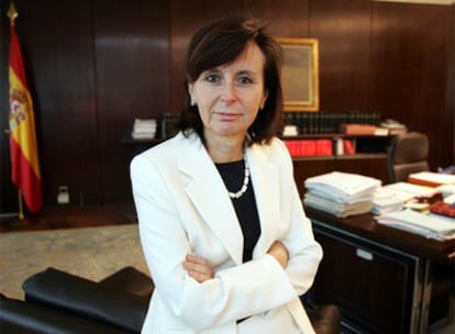 La presidenta del Tribunal Constitucional, María Emilia Casas.