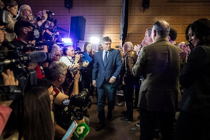 Carles Puigdemont anuncia su candidatura.