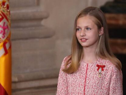 Leonor de Borbón, princesa de Asturias.