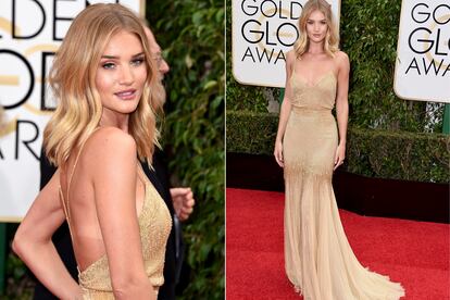 Rosie Huntington Whiteley, o qu pasa cuando una supermodelo convertida a actriz-trofeo se pasea por la alfombra roja (adems de certificar el triunfo de los vestidos metilazados).