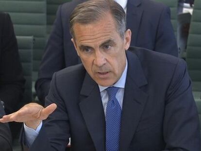 Gobernador del Banco de Inglaterra, Mark Carney.