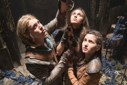 Los tres protagonistas de 'Las crónicas de Shannara'.