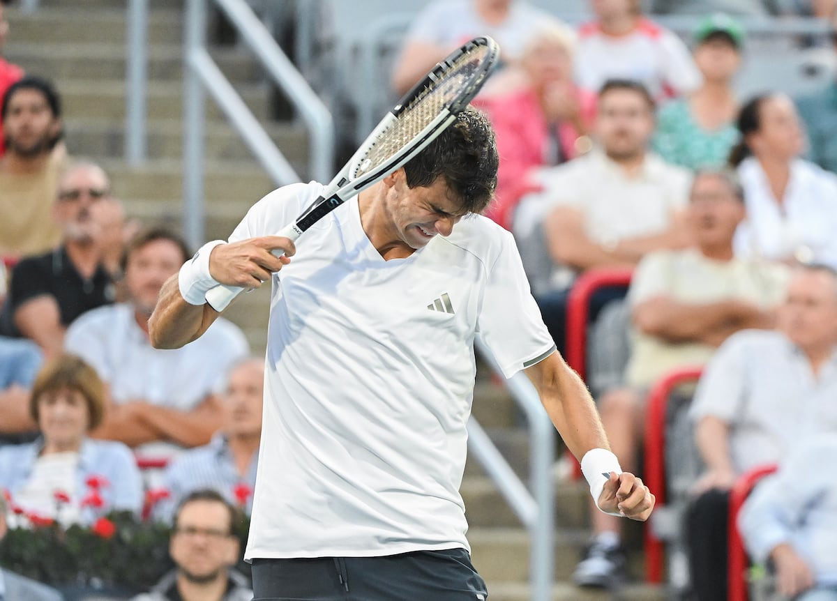 Nakashima termina con el sueño de Jódar en el Masters 1000 de Canadá