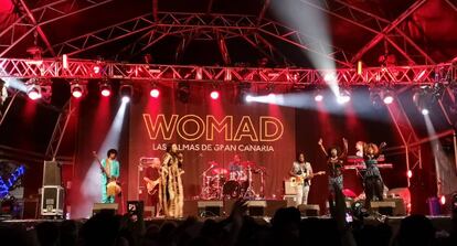 Oumou Sangaré, en el Womad, en Las Palmas de Gran Canaria.