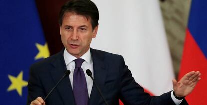 Giuseppe Conte, primer ministro italiano.