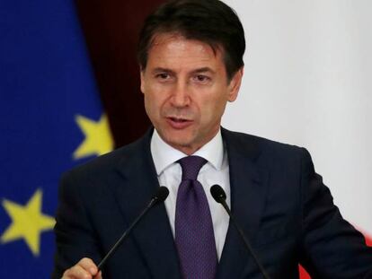 Giuseppe Conte, primer ministro italiano.