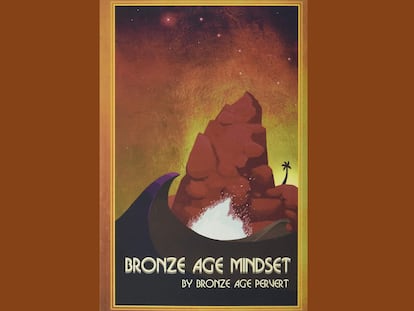Cover of the book ‘Bronze Age Mindset,' self-published in June 2018.