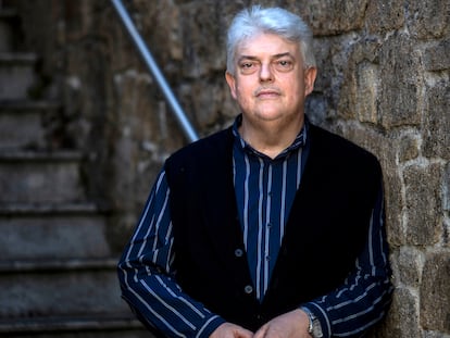 El historiador Xosé Manoel Nuñez Seixas, en Santiago de Compostela este 23 de marzo.