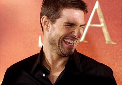 Tom Cruise, ayer en Madrid.