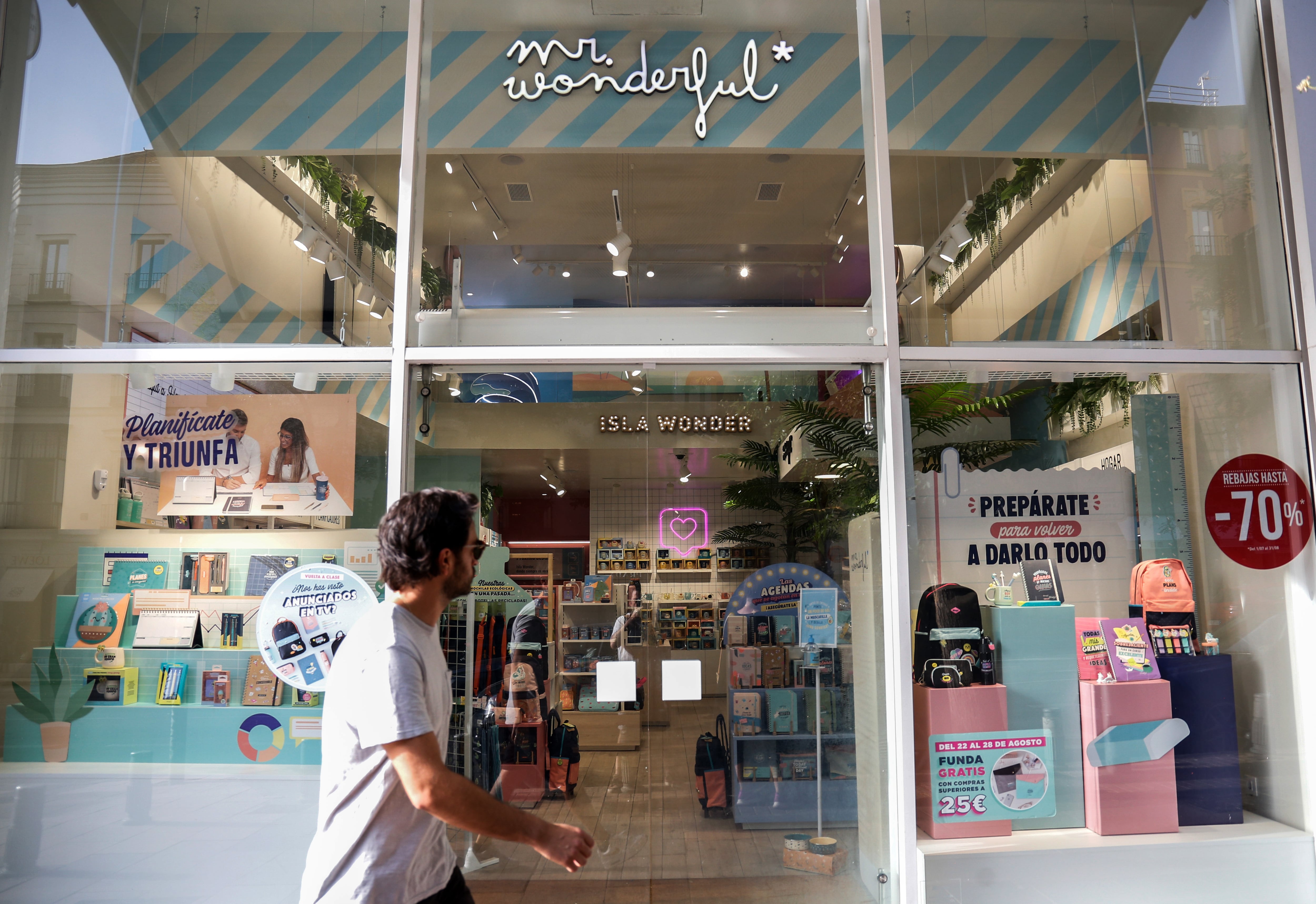 Una tienda Mr. Wonderful en la calle Goya, de Madrid.