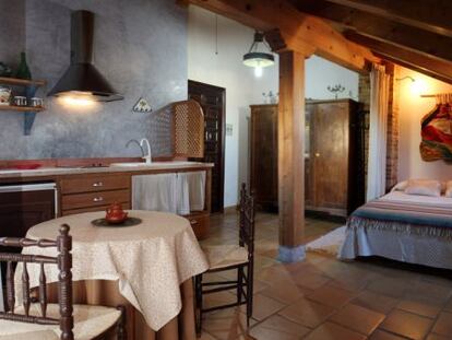 Habitaci&oacute;n de La Vida de Antes, en Consuegra (Toledo).