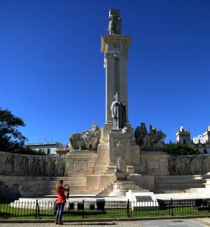 Monumento de las Cortes de C&aacute;diz.