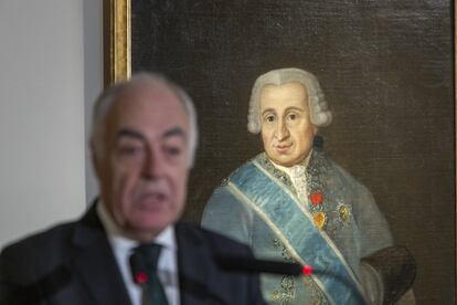 El museo zaragozano ha incorporado a su colección permanente el cuadro de Miguel de Múzquiz, conde de Gausa, uno de los primeros retratos oficiales que realizó Francisco de Goya. Suma, así, 25 obras del pintor de Fuendetodos.