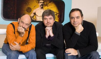 Javier Cansado, Javier Coronas y Pepe Colubi, en &#039;Ilustres ignorantes&#039;