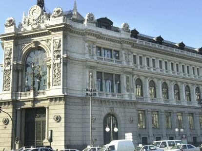Sede del Banco de Espa&ntilde;a en Madrid