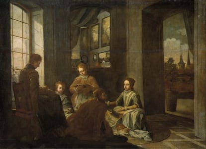 'Educación de santa Teresa' (1735), de Juan García de Miranda.