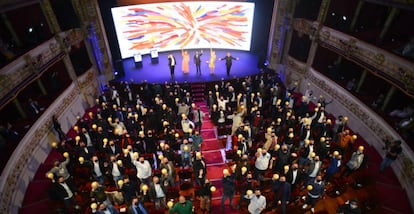 Entrega de los Soles Repsol del 2021 en el Teatro Victoria Eugenia.