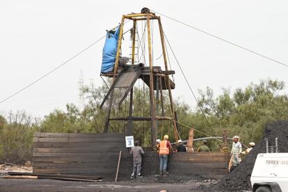 rescate mineros en la mina El Pinabete de Sabinas, en Coahuila.