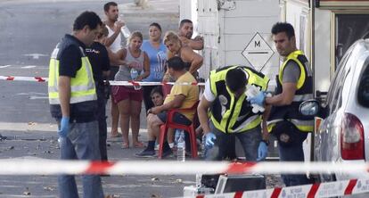 Tiroteo entre feriantes en Parla. 