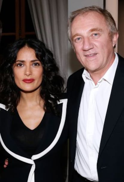 Salma Hayek and François-Henri Pinault.