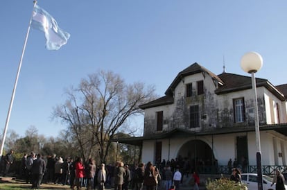 Fachada del centro psiquiátrico Emilio Vidal Abal de Oliva.