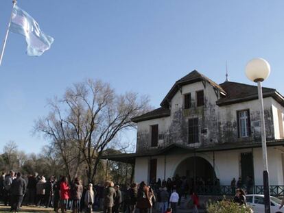 Fachada del centro psiquiátrico Emilio Vidal Abal de Oliva.