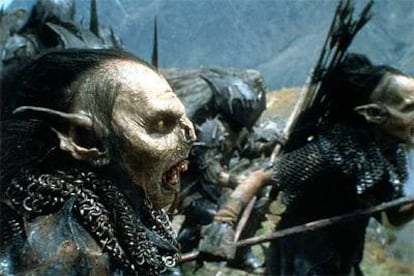 Los Orcos, en un fotograma de 'El señor de los anillos' (2001), de Peter Jackson.