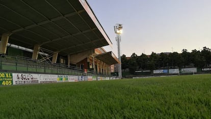 Campo de Las Llanas, en Sestao.