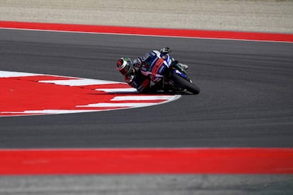 Jorge Lorenzo, en Misano. 