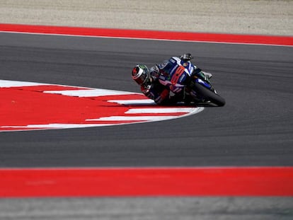Jorge Lorenzo, en Misano.